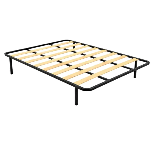 Somier de láminas 135x190 cm con estructura metálica y 4 patas