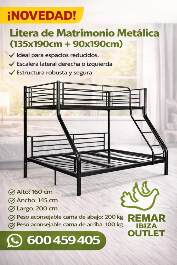 outlet remar novedad literas baratas en ibiza 2
