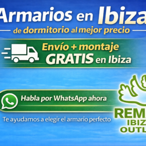 Armarios en Ibiza de dormitorio al mejor precio