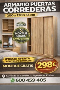 armario puertas correderas nuevo en ibiza 2