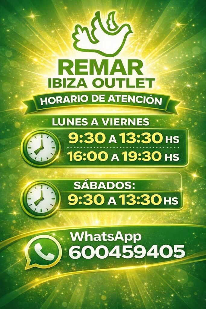 horario outlet remar ibiza