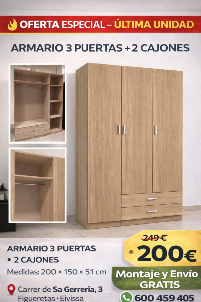 outlet armarios ibiza