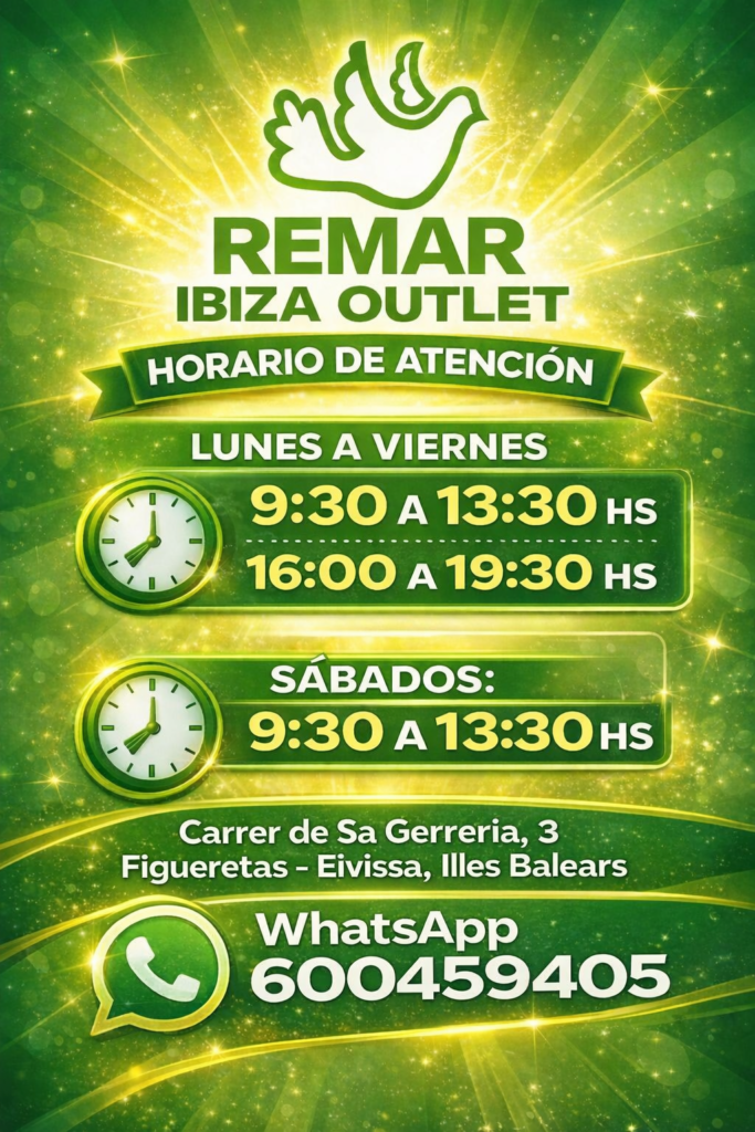 outlet remar horario