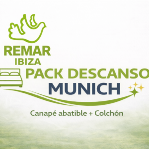 Pack descanso Munich canapé abatible + colchón