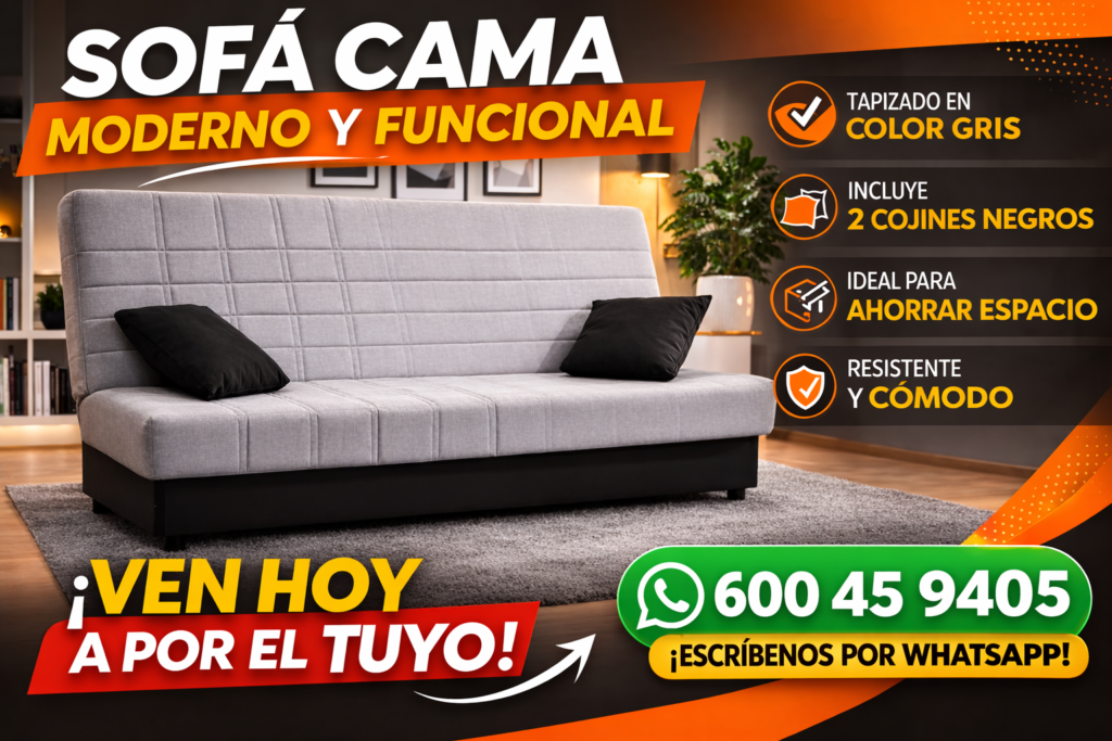 placa tv sofa cama gris 1