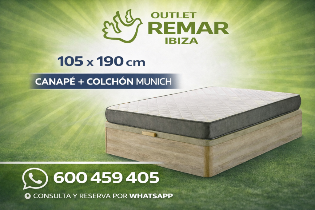 Canapé y colchón Munich en oferta Canape y colchon Munich en oferta