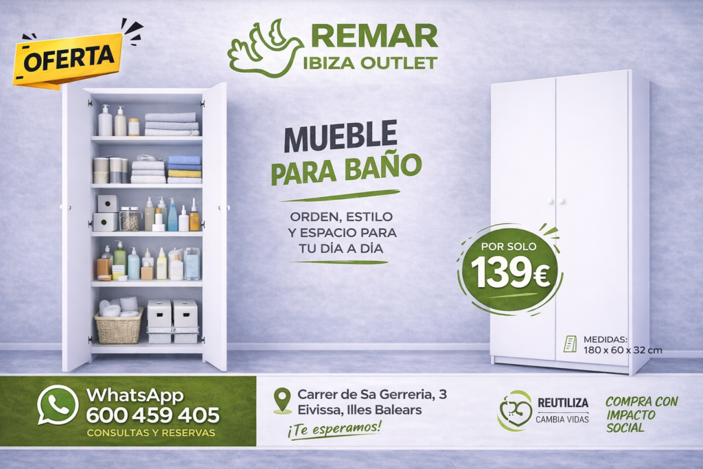 Mueble de baño REMAR a oferta Mueble de bano REMAR a oferta