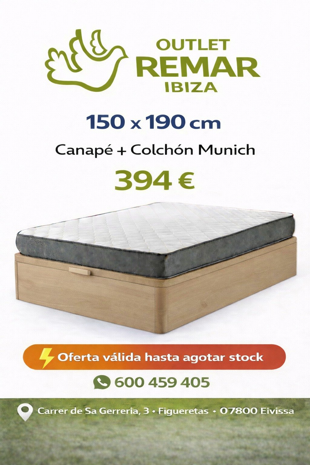 PACK DESCANSO 150x190 4 PACK DESCANSO 150x190 - Imagen 2