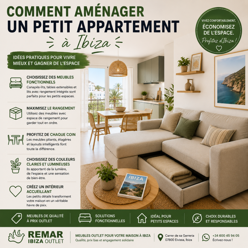 Comment Amenager un Petit Appartement a Ibiza