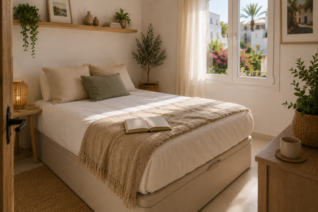 Habitación minimalista y soleada con plantas Habitacion minimalista y soleada con plantas 2