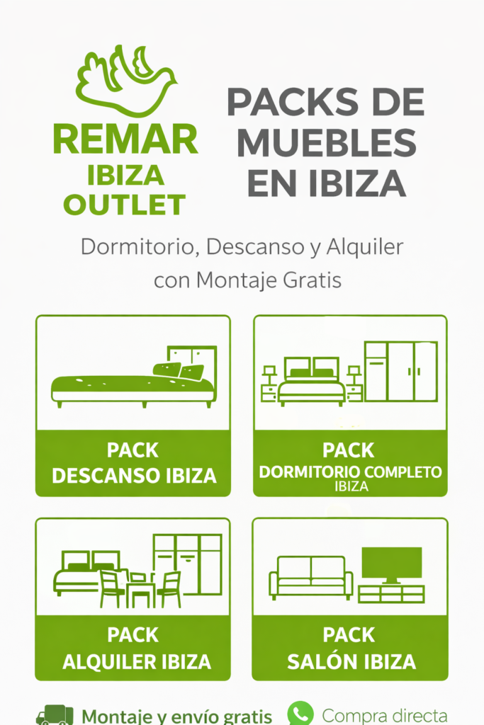 Cómo mudarte a Ibiza en 24h (sin complicaciones) 7 PACK DORMITORIO COMPLETO EN IBIZA2
