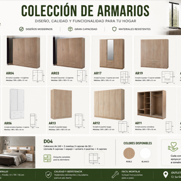Armarios Modernos y Funcionales en Ibiza | Diseño, Orden y Gran Capacidad