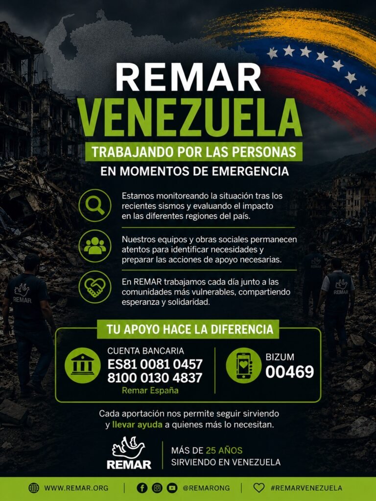 REMAR Venezuela Preparados para ayudar cuando mas se necesita
