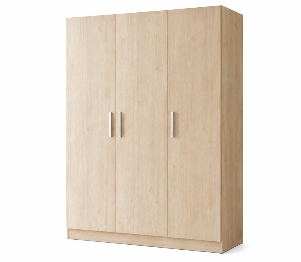 Armario 3 Puertas 150 cm | 200 × 150 × 51 cm 2 Armario 3 Puertas 150 cm 200 × 150 × 51 cm