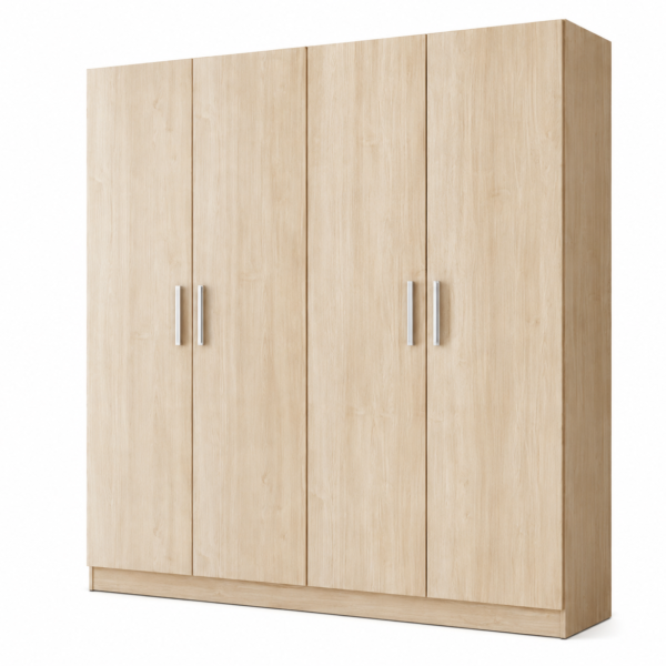 Armario 4 Puertas 200 cm 200 × 200 × 51 cm