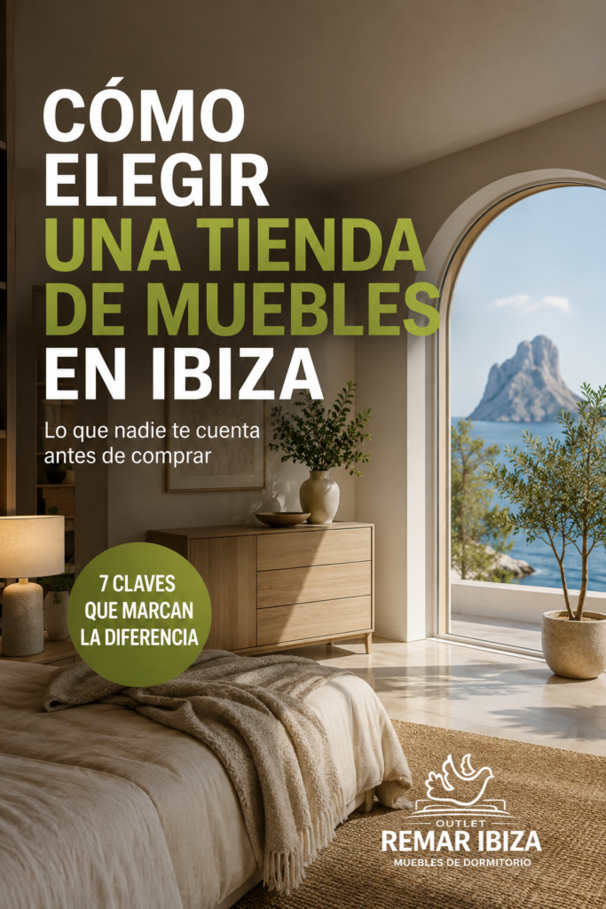 Como elegir una tienda de muebles en Ibiza