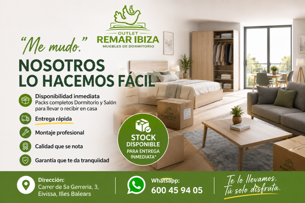 me mudo outlet muebles ibiza